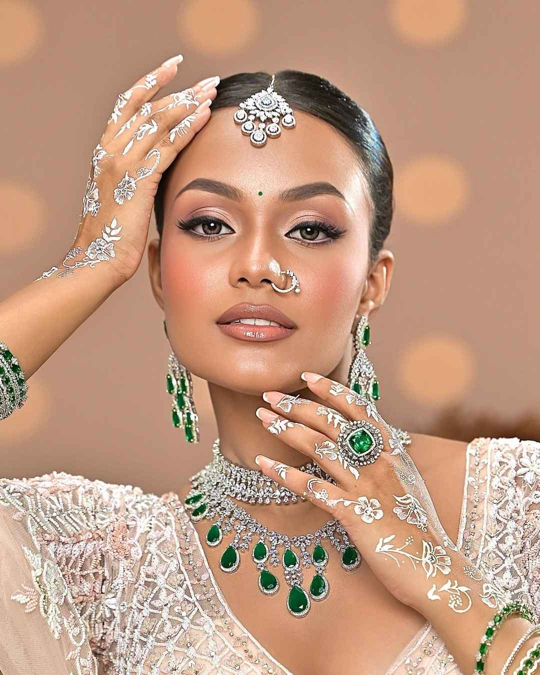Beauty and makeup editorial