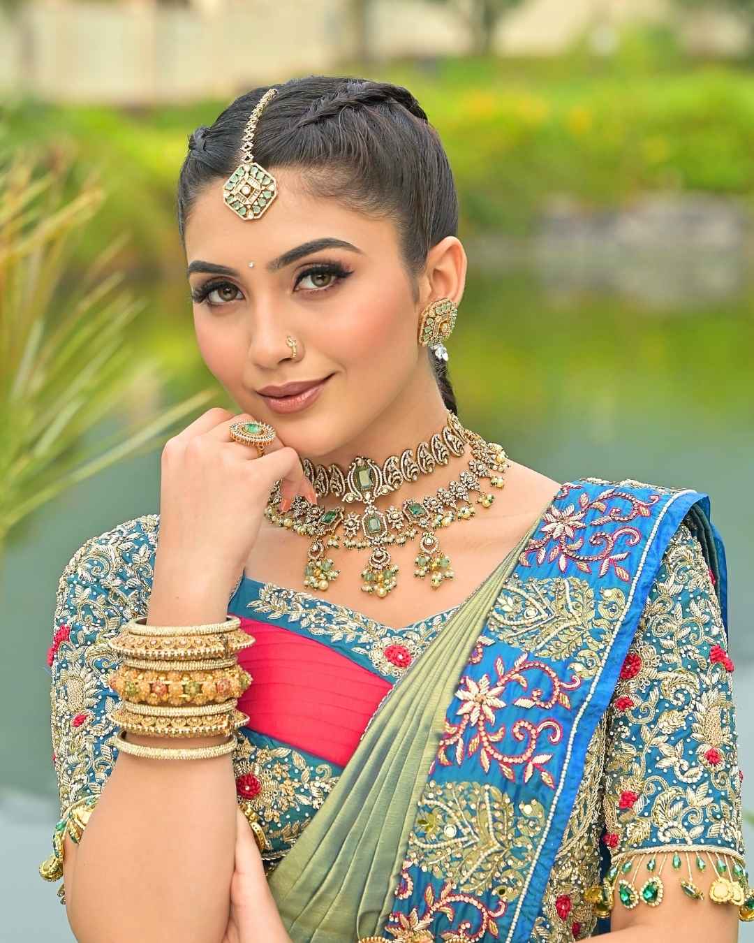 Beauty and makeup editorial