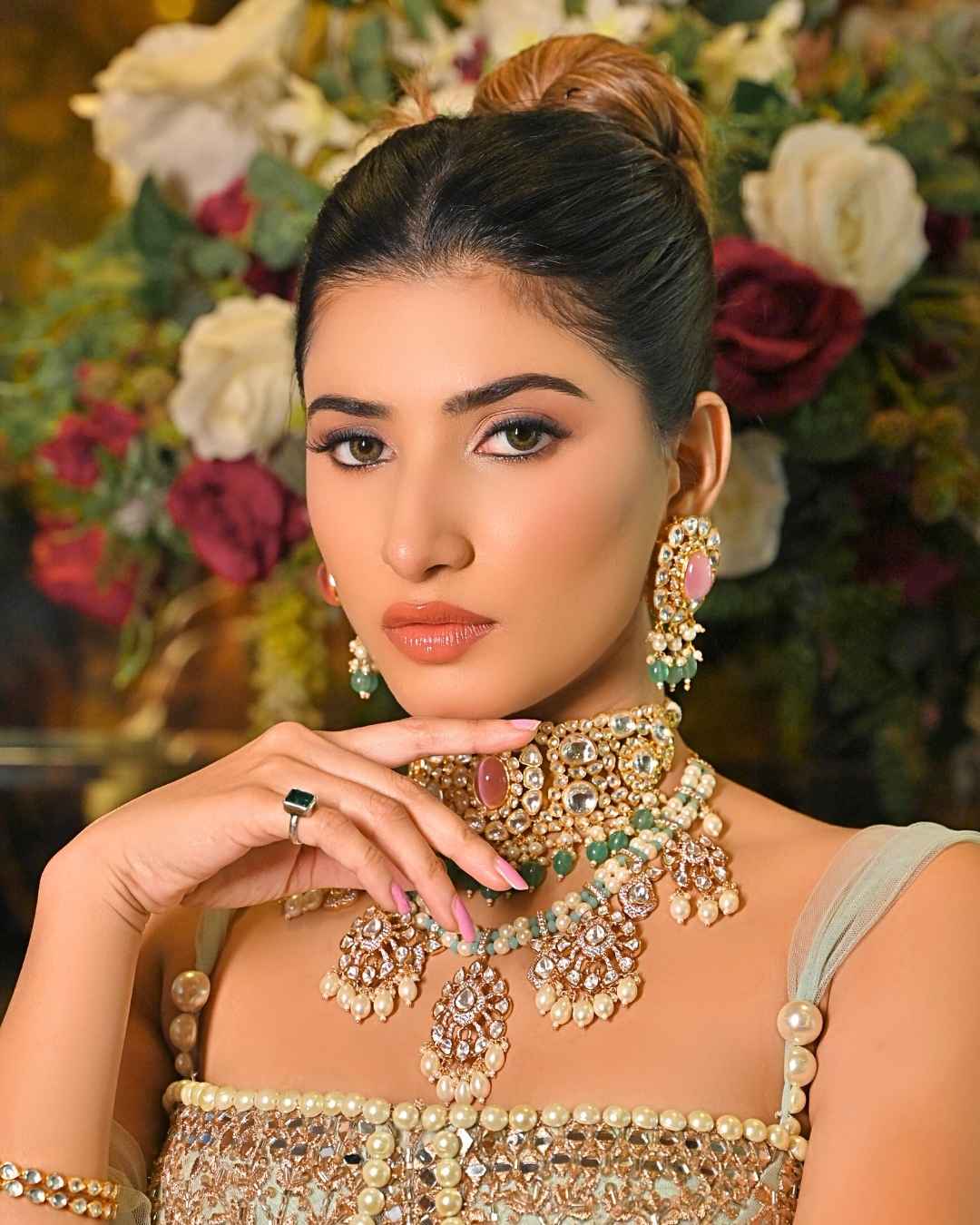 Beauty and makeup editorial